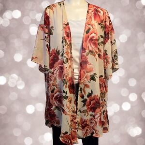 Hello Miz Floral‎ Wrap - One Size